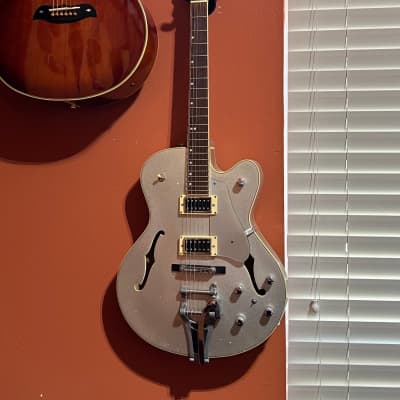 Aria Pro II FA-80 - SP - Hollowbody Electric Guitar - Silver Sparkle image 4