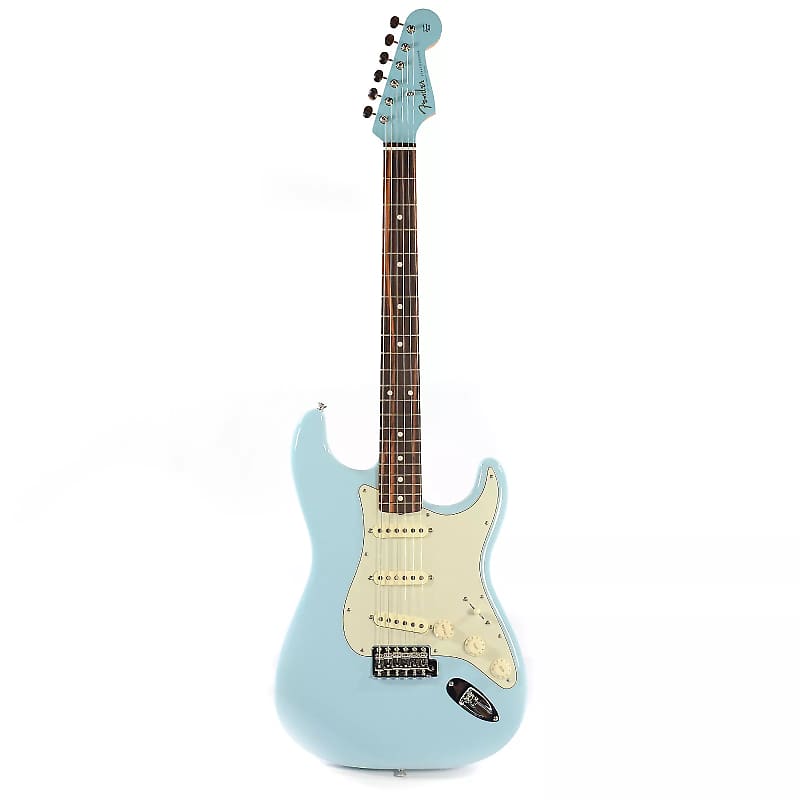 Fender Special Edition Classic Series 60s Stratocaster Lacquer Daphne Blue with Rosewood Fretboard & Matching Headstock image 1