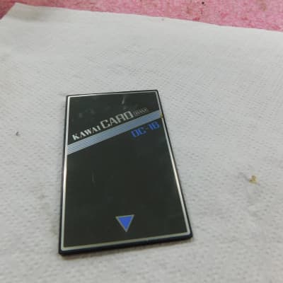 MATRIXSYNTH: Rare Kawai DC-16 RAM Card For K4 Synthesizer