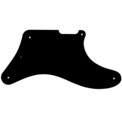 Black Pickguard for Telecaster Cabronita WD-Custom USA 1ply thin .060