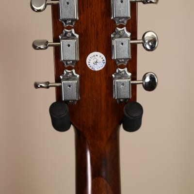 Silvertone 604N Parlor Acoustic Guitar - Natural image 8