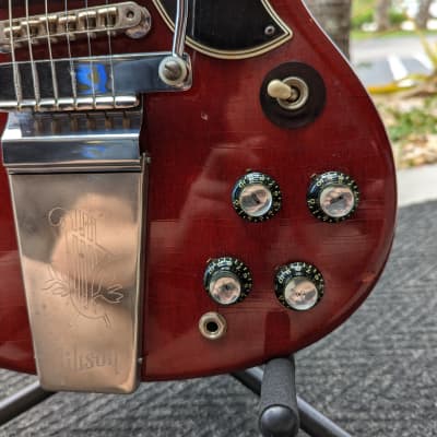 Gibson Vintage SG Standard with Maestro Vibrola Cherry 1965 image 4