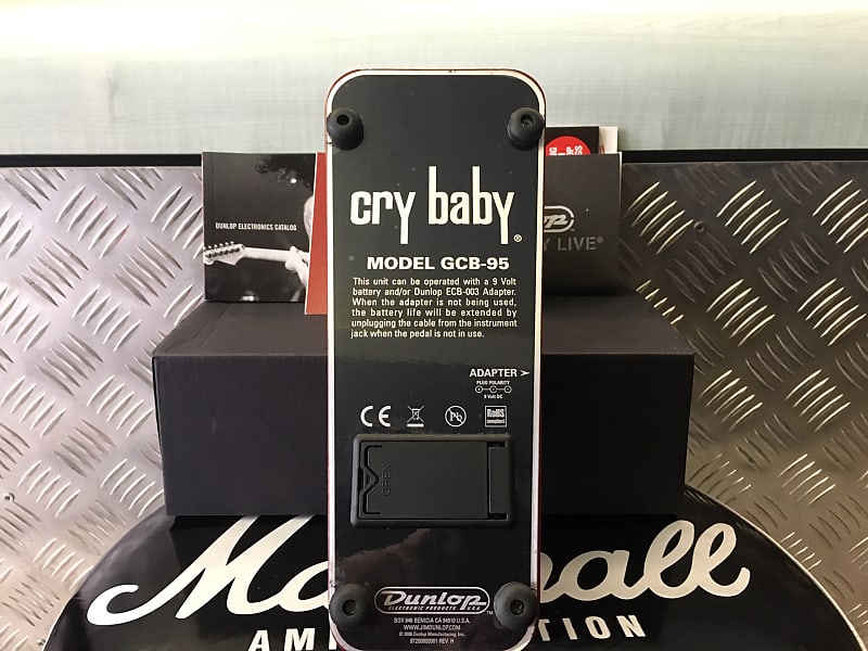 Dunlop Cry Baby GCRED95 Limited Red | Reverb