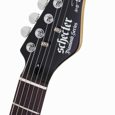 Schecter Pete Dee PT Gloss Black BLK  Electric Guitar BLK - NAMM DEMO + FREE GIG BAG image 7