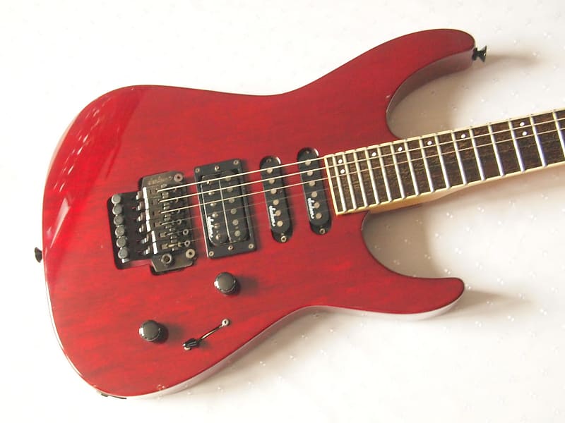 Jackson Super Dinky Standard Mahogany 1993 Wine Red