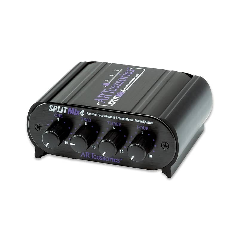 ART Pro Audio SPLITMix4 4-Channel Stereo Passive Splitter Mixer (B-STOCK) image 1