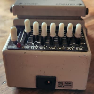 Boss GE-7 Modified True Bypass & Noiseless Equalizer Made In