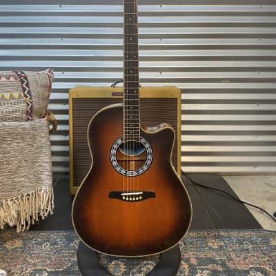 Morris PA-60 SB Sunburst - Acoustic Electric Guitar - Made In Japan -