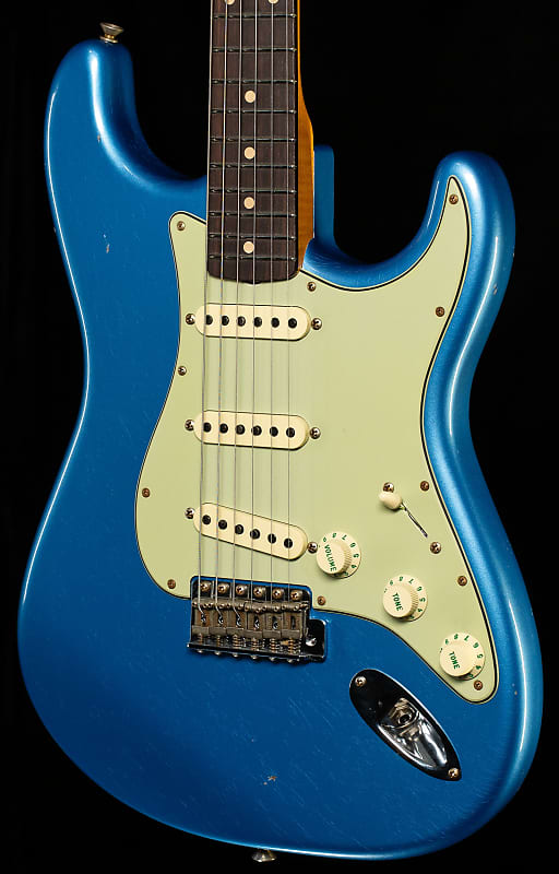 Fender Custom Shop Willcutt True '62 Stratocaster Journeyman Relic Lake Placid Blue 59 C (052) image 1