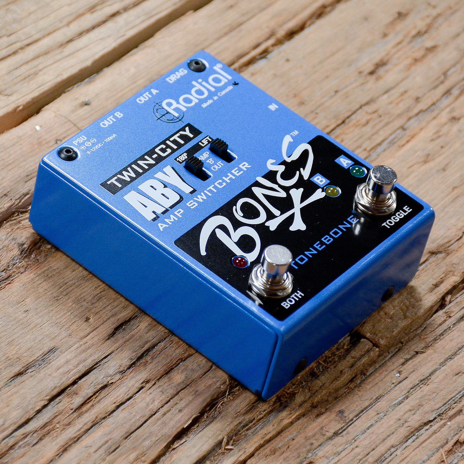 Radial Tonebone Twin-City ABY Switcher Reverb
