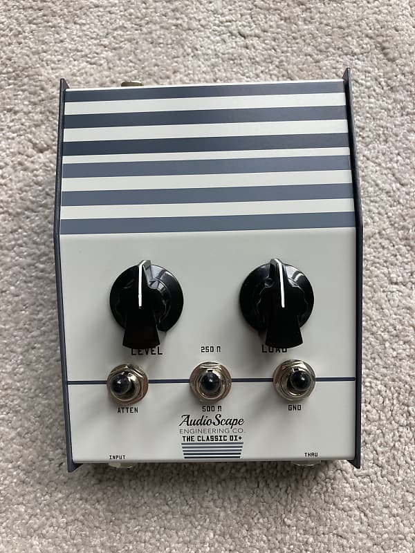 AudioScape Engineering Co. Classic DI+ 2024 Silver Reverb UK