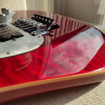 ESP Edwards Snapper E-SN-145FR 2009 Black Cherry Maple | Reverb
