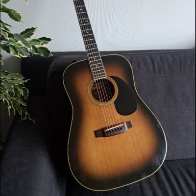 Landola electro-acoustic Gibson J45 style 1990s - sunburst for sale