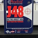 Radial J48 Active Direct Box 2010s - Blue