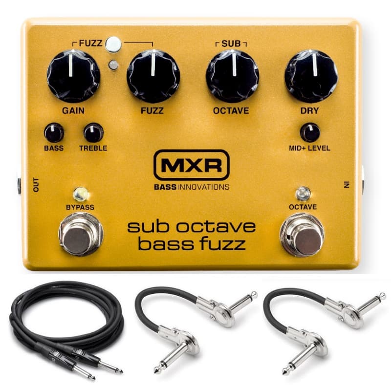 MXR Sub Octave Bass Fuzz Effects Pedal | Reverb