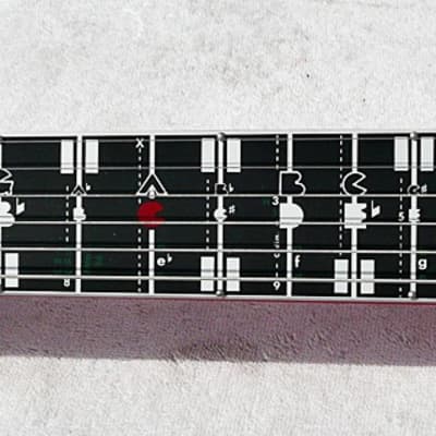 Vintage USA 1967 Mosrite Smith Guitar Mel-O-Bar Electric Slide Guitar Serial #128 - Rare Red Finish image 18