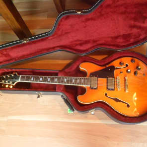Aria Pro II TA 61 Semi-Hollowbody with Hard Case image 11