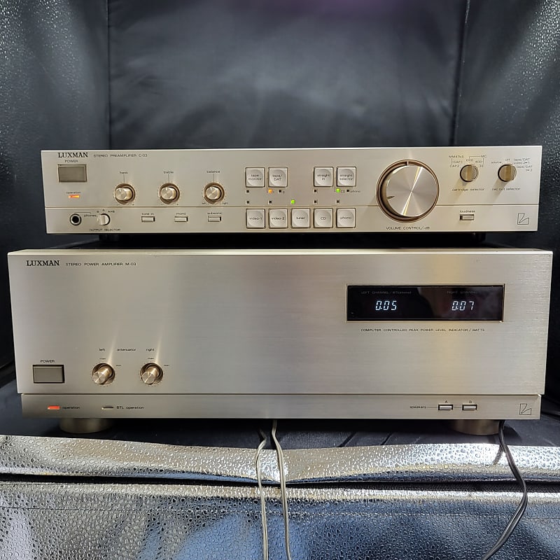 Luxman C-03 M-03 | Reverb