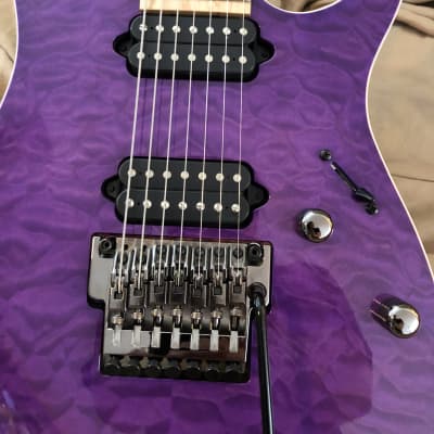 Ibanez Prestige Rg752mqs 1 of 12 Limited Edition w Ibanez Prestige Rg752mqs 1 of 12 Limited Edition w