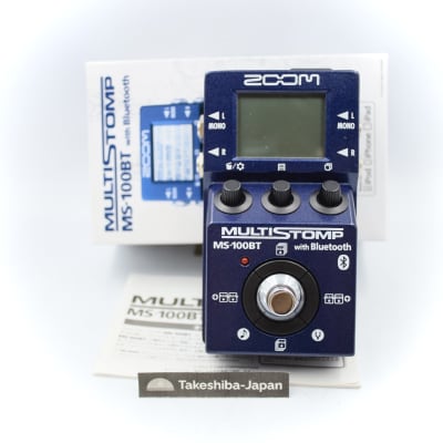 Reverb.com listing, price, conditions, and images for zoom-zoom-multistomp-ms-100bt