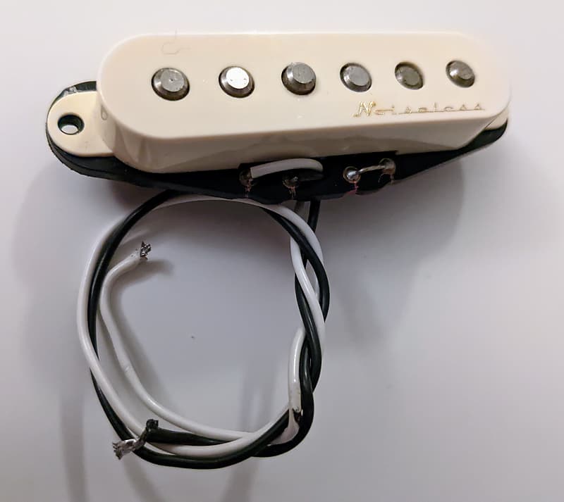 Fender Stratocaster Noiseless Neck/ Middle Pickup Aged | Reverb