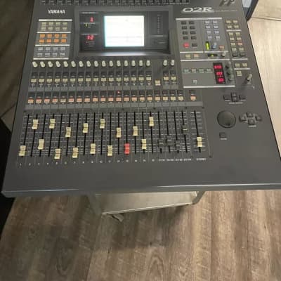 Yamaha O2R Digital Recording Console w/ AD/DA Card and Meter Bridge | Reverb