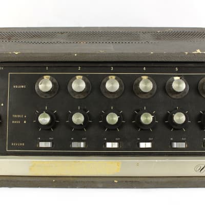 Vintage Shure Vocal Master VA 300-C Control Console PA Head Mic Mixer PROJECT! image 1