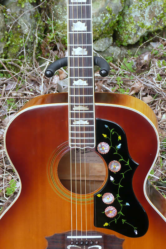 Aria WJ-35S J200 copy by Matsumoku Japan 1970's Sunburst