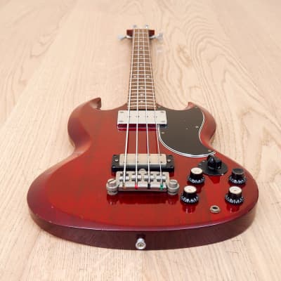 1996 Orville EB-3 SG Electric Bass Guitar Cherry w/ Varitone