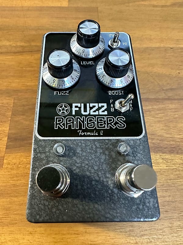 FORMULA B Fuzz Ranger Fuzz And Treble Boost Pedal | Reverb