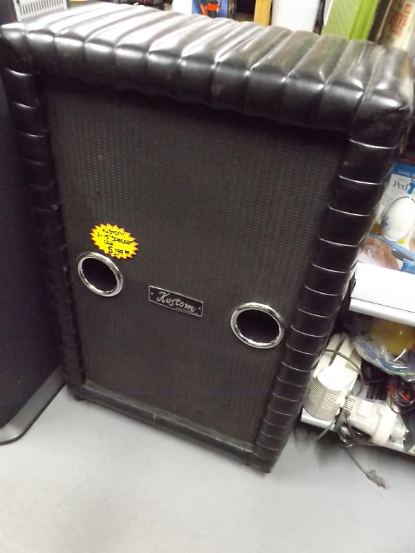 Kustom CTS Dual 15" Speaker Black Reverb