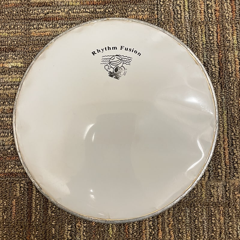 Rhythm Fusion 7 7/8" Darbuka Doumbek Drum Head White Reverb