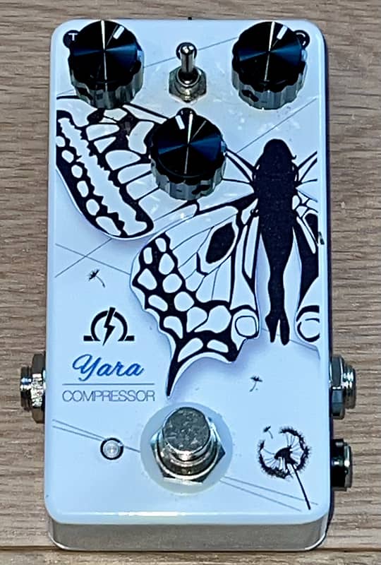 Ohmless Pedals Yara Optical Compressor White, Amazing Ohmless Pedals Yara Optical Compressor White, Amazing