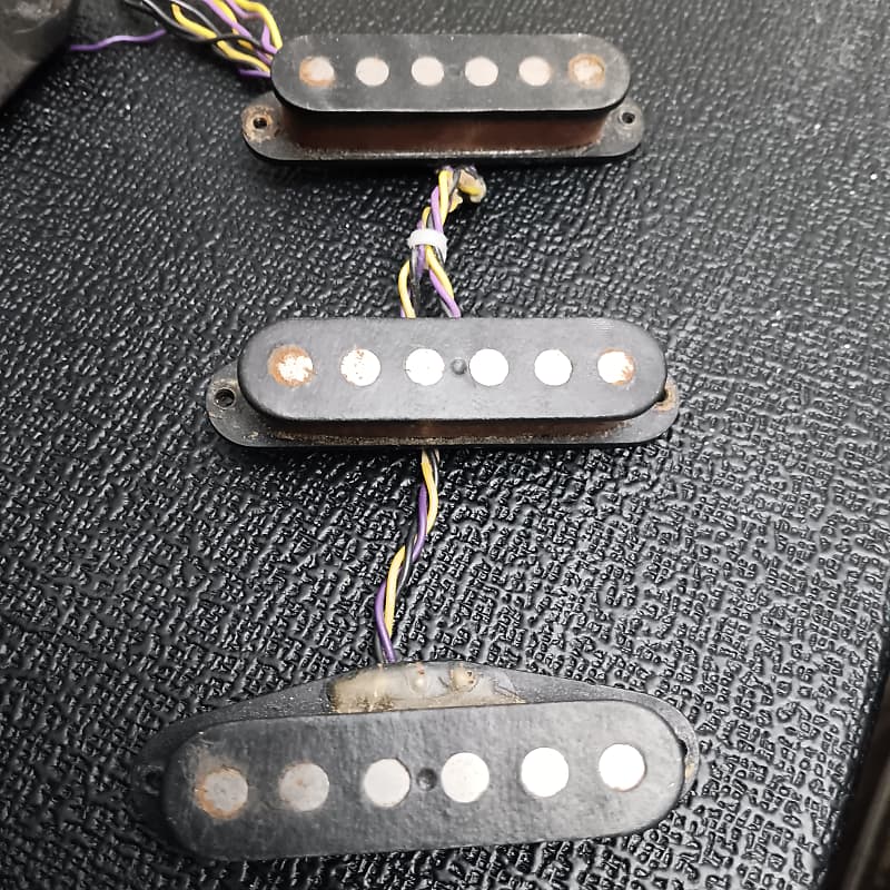 Schecter F500T Stratocaster Pickup Set 1970s *RARE* | Reverb