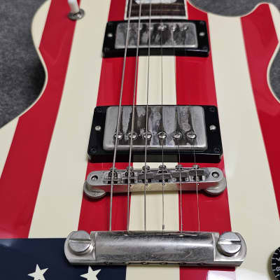 Gibson Custom Shop Art & Historic Stars and Stripes American Flag Les Paul Standard USA 911 Tribute image 14