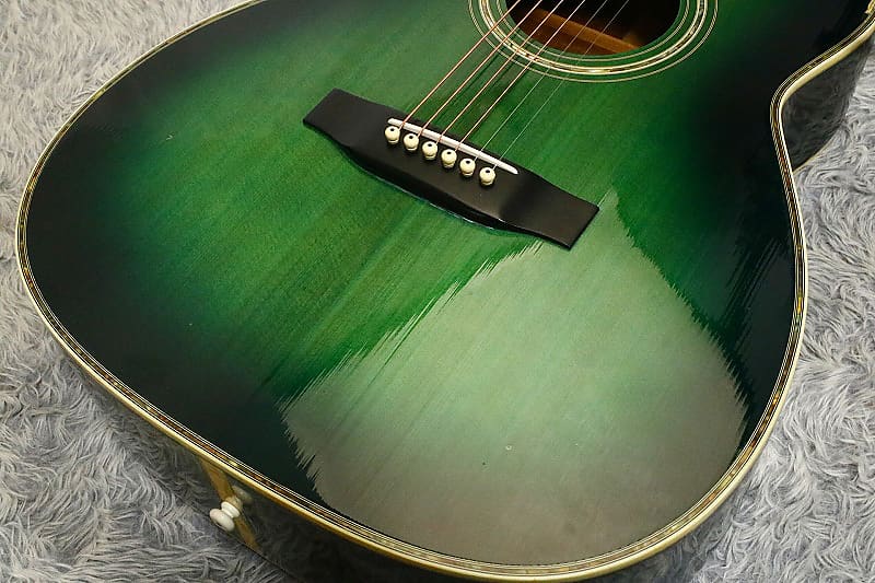 Rare 1990's made MORRIS Acoustic Guitar MF-50 Solid Spruce