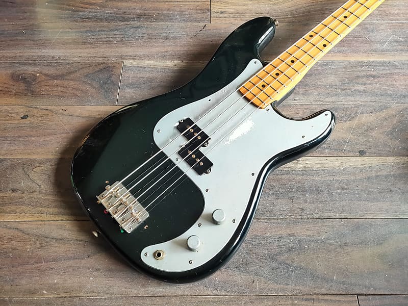 1970's Fresher Japan Personal Precision Bass (Black) image 1