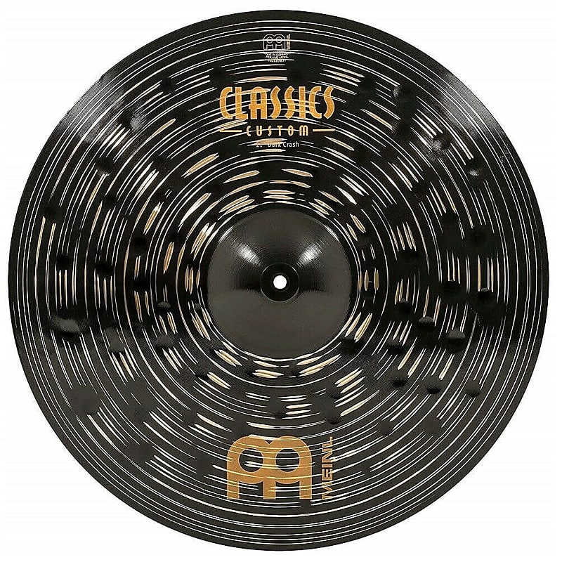 Meinl 21” Classics Custom Dark Crash Cymbal image 1