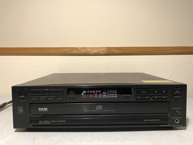 Sony CDP-C215 CD Changer 5 Compact Disc Player HiFi Stereo | Reverb