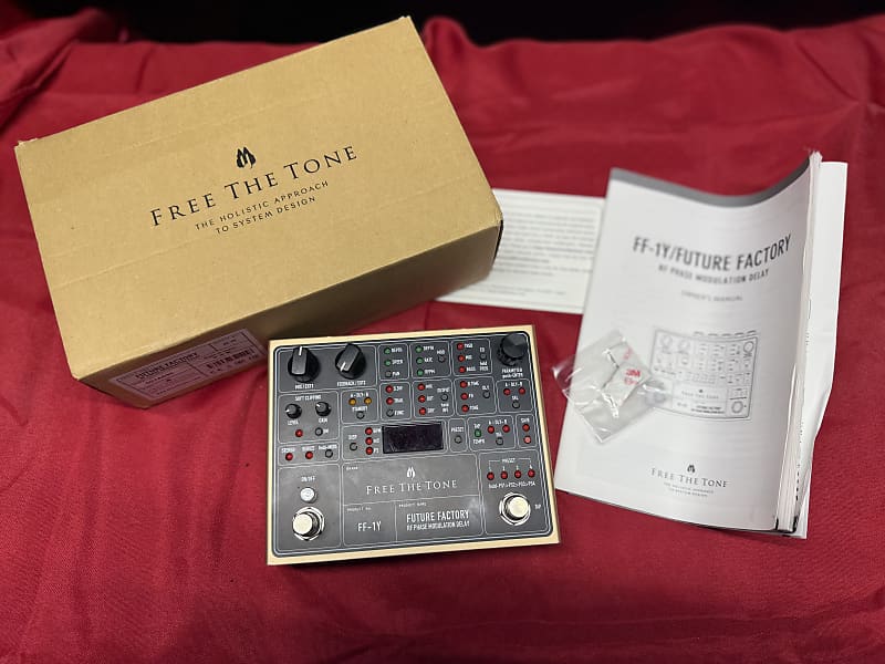 Free The Tone FF-1Y Future Factory RF Phase Modulation Delay | Reverb