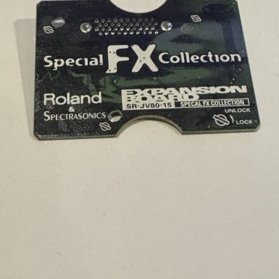 Roland SR-JV80-15 Special FX Expansion Board 1990s - Green