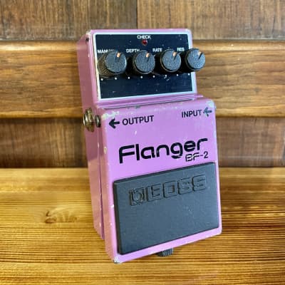 Boss BF-2 Flanger 1980-1984 (Black Label) Made In Japan