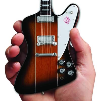 Axe Heaven Gibson Firebird V Vintage 1:4 Mini Guitar Replica - Sunburst - GG-425 image 5