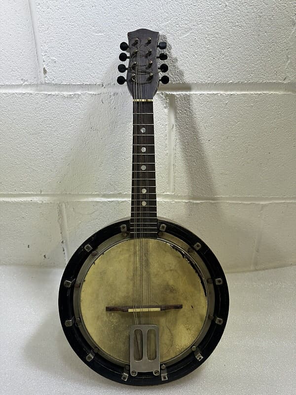 Banjo-Mandolin 8 String No Maker Antique | Reverb UK