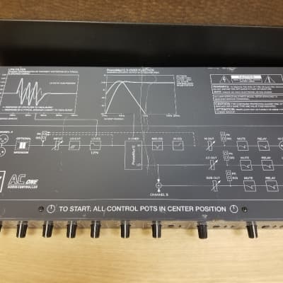 Electro-Voice AC ONE 完動品 システムコントローラー 国内正規品(EVI AUDIO) チャンネルデバイダー Electro-Voice AC ONE 完動品 システムコントローラー 国内正規品(EVI