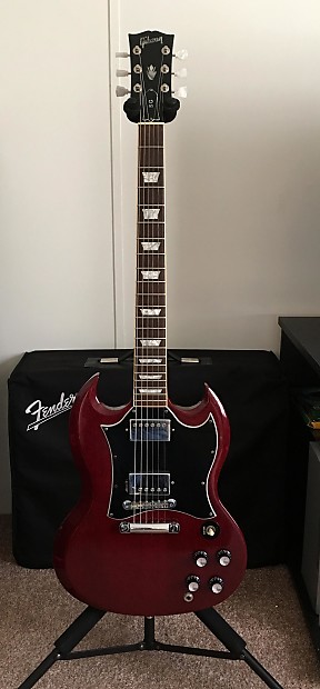 Gibson SG Standard 1997 Aged Cherry Electric Guitar w/Hardshell Case