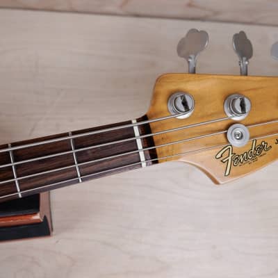 Fender Classic Series '60s Jazz Bass MIM 2004 Olympic White w/ Bag image 5