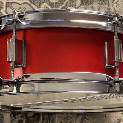 Ludwig Classic Maple 4x14” 8-Lug Snare Drum in Diablo Red LS444XXDRW05707 image 4