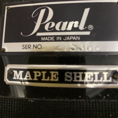 Pearl  Pearl “M” series 14x22 bass drum maple image 3