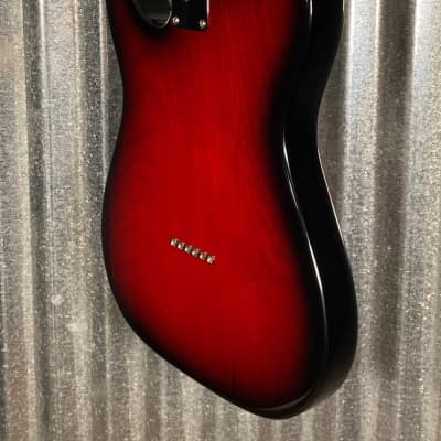 G&L USA ASAT Classic Redburst Guitar & Case #6204 image 11